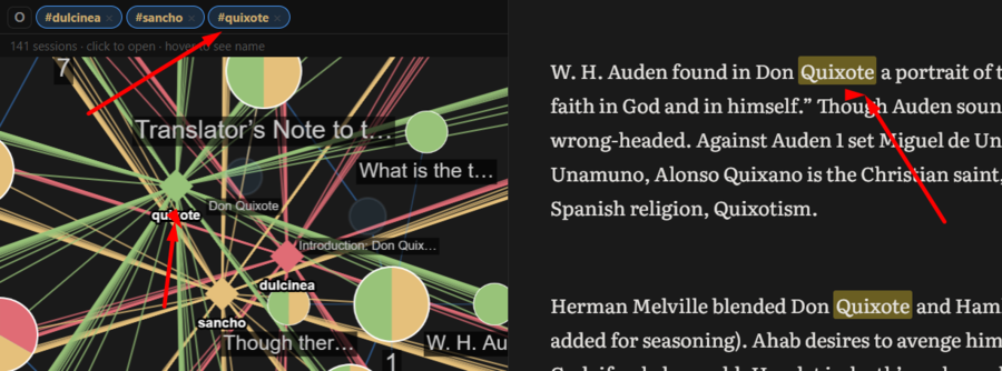 Shuffle destination — mixing paragraphs to experiment